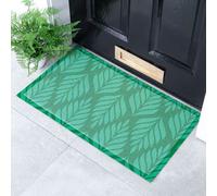 Artsy Mats Green Palms Indoor & Outdoor Doormat - 70x40cm | Size: 40 cm x 70 cm Artsy Mats Green 40 cm x 70 cm