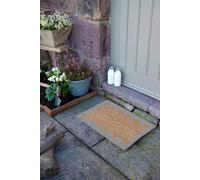 Artsy Mats Grey Classic Wavey Framed Doormat | Size: 40 cm x 60 cm Artsy Mats Grey 40 cm x 60 cm