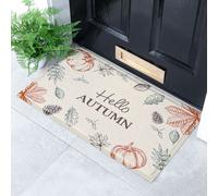 Artsy Mats Hello Autumn Indoor Outdoor Doormat | Size: 60 x 90 cm Artsy Mats Multicolor 60 x 90 cm