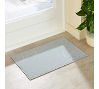 Artsy Mats Hello Bye Indoor Washable Doormat 60x40cm in Blue | Size: 40 cm x 60 cm Artsy Mats Blue 40 cm x 60 cm