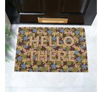 Artsy Mats Hello There Spring Doormat (60 x 40cm) | Size: 40 cm x 60 cm Artsy Mats Multicolor 40 cm x 60 cm