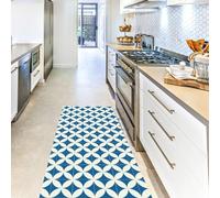 Artsy Mats - Hydra Vinyl Floor Mats - Durable, Stain-Resistant & Waterproof Mat - Floor Protection Kitchen Mats - Non Slip Bath Mat for High Traffic Areas, (67 x 145 cm)