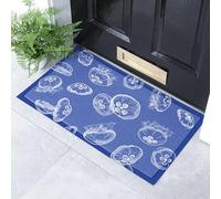 Artsy Mats Jellyfish Pattern Indoor & Outdoor Doormat - Incredibly & Weatherproof Doormats - Non Slip Mat, (70x40cm)