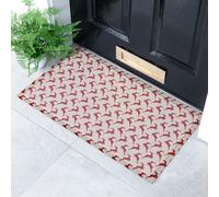 Artsy Mats Jumping Reindeer Doormat | Size: 40 cm x 70 cm Artsy Mats Multicolor 40 cm x 70 cm