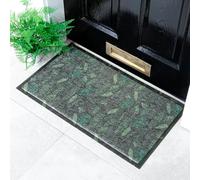 Artsy Mats Jungle Leaf Pattern Indoor & Outdoor Door Mat - Incredibly Durable & Weatherproof Doormats - Non Slip Mat, (70x40 cm)
