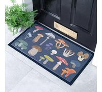 Artsy Mats Mixed Wild Mushroom Pattern Indoor & Outdoor Door Mat - Incredibly Durable & Weatherproof Doormats - Non Slip Mat, (70x40 cm)