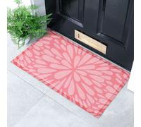 Artsy Mats Pink Petals Indoor & Outdoor Doormat - 70x40cm | Size: 40 cm x 70 cm Artsy Mats Pink 40 cm x 70 cm