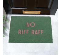Artsy Mats - Riff Raff Doormat - Made from Tufted Coconut Fibre - Non-Slip Natural Rubber Backed Door Mats Indoor - Heavy Duty, Decorative Outdoor Mats (60x40cm)