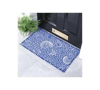 Artsy Mats - Shells Pattern Indoor & Outdoor Doormat - Incredibly Durable & Weatherproof Doormat - Decorative Heavy Duty Doormats - Washable Dirt Trapper Non Slip Mat, (70x40cm)