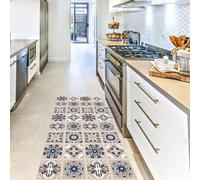 Artsy Mats Skiathos Vinyl Floor Mat | Size: 71 x 133 cm Artsy Mats Multicolor 71 x 133 cm