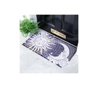 Artsy Mats Sun Moon Doormat (70 x 40cm) in Blue | Size: 40 cm x 70 cm Artsy Mats Blue 40 cm x 70 cm