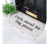Artsy Mats This Must Be The Place Doormat (70 x 40cm) | Size: 40 cm x 70 cm Artsy Mats Multicolor 40 cm x 70 cm