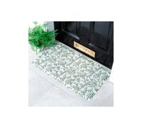Artsy Mats Vines William Morris Pattern Indoor Outdoor Doormat in Green | Size: 40 cm x 70 cm Artsy Mats Green 40 cm x 70 cm