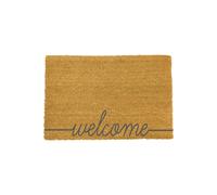 Artsy Mats Welcome Scribble Grey Doormat - Regular 60x40cm | Size: 40 cm x 60 cm Artsy Mats Grey 40 cm x 60 cm