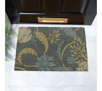 Artsy Mats William Morris Blue Doormat (60 x 40cm) in Brown | Size: 40 cm x 60 cm Artsy Mats Brown 40 cm x 60 cm