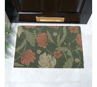 Artsy Mats William Morris Blue Doormat (60 x 40cm) in Brown | Size: 40 cm x 60 cm Artsy Mats Brown 40 cm x 60 cm