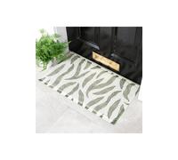 Artsy Mats William Morris Leaf Pattern Doormat (70 x 40cm) in Green | Size: 40 cm x 70 cm Artsy Mats Green 40 cm x 70 cm