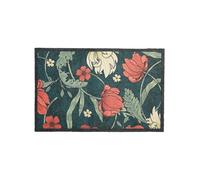 Artsy Mats - William Morris Rose Indoor Washable Doormat - Superior Absorption Non Slip Mat - Dirt Trapper Heavy Duty Floor Mat - Perfect for Hallway, Doorway, & Kitchen Mat, (60x40cm)