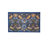 Artsy Mats - William Morris Strawberry Thief Indoor Washable Doormat - Superior Absorption Non Slip Mat - Dirt Trapper Heavy Duty Floor Mat - Perfect for Hallway, Doorway, & Kitchen Mat, (60x40cm)