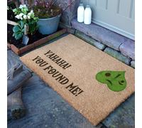 Artsy Mats YAHAHA Doormat (90 x 60cm) in Brown | Size: 90 cm x 60 cm Artsy Mats Brown 90 cm x 60 cm