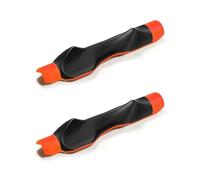 Arttodo 2 Pack Golf Training Grip, Right-Handed Grip Trainer Golf Club to Fix Hand Position & Grasp, Help Train Correct Hand Position Orange
