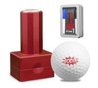 Arttodo Golf Ball Stamp with Fun Patterns, Self-Inking Marker, No Leaks or Refills, Reusable & Waterproof, Golf Accessories for Men and Women (Boom)