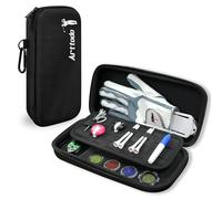 Arttodo Golf Glove Case with Glove Shaper, Golf Accessories Storage Case for Tees, Ball Markers, Phone, Hard Shell Golf Bag Organizer for Golfers. A Golf Bag Accessories Must Have