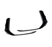 Artudatech Front Fog Light Lamp Trim Fit for Audi A6 C8 S-Line S6 2019-2023 Black