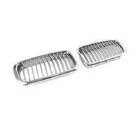 Artudatech Front Kidney Grill Grille Fit for BMW 7 Series E38 1994-2001 2PCS Chrome