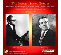 Artur Balsam - Brahms, Hindemith, Shostakovich - Chamber Works