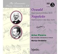 Artur Pizarro; Martyn Brabbins: BBC National Orchestra of Wales - Oswald & Napoleão: Piano Concertos
