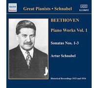 Artur Sc - BEETHOVEN: Piano Sonatas Nos. 1-3