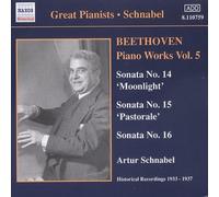 Artur Schnabel – Beethoven: Piano Sonatas Nos. 14-16 – CD – NAXOS