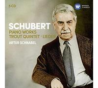 Artur Schnabel with Pro Arte Quartet - Schubert: 3 Sonatas, Impromptus, Moments Musicaux, Trout Quintet, 7 Lieder…