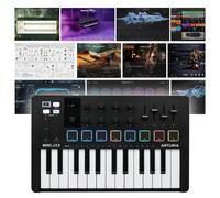 Arturia MiniLab 3 Black With Komplete 15 Ultimate Upgrade for Komplete Select (Boxed)