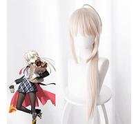 Arturia Pendragon Cosplay Wig Fate stay night Grand Order Saber Alter Long Straight Synthetic Hair + Wig Cap