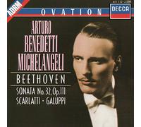 Arturo Benedetti Michelangeli: Beethoven Sonata No.32, Op.111 - Scarlatti, Galuppi
