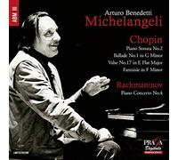 Arturo Benedetti Michelangeli - Chopin: Piano Sonata No.2, Rachmaninov: Piano Concerto No.4 by Arturo Benedetti Michelangeli
