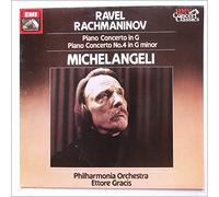 Arturo Benedetti Michelangeli , Philharmonia Orchestra , Ettore Gracis - Ravel Piano Concerto In G-Major, Rachmaninov Piano Concerto No. 4 In G-Minor