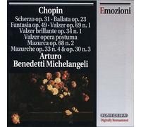 Arturo Benedetti Michelangeli - Scherzo, Ballade, Fantasia