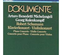Arturo Benedetti Michelangeli - Schumann: Piano Concerto / Violin Concerto (UK