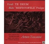 Arturo Toscanini / Nicola Moscona / Robert Shaw Chorale / Nbc Symphony Orchestra - Verdi - Te Deum / Boito - "Mefistofele" Prologue 12" LP Vinyl Arturo Toscanini