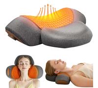 Artuvate 3-in-1 Neck Massager with Heat, Rechargeable & Ergonomic Memory Foam Pillow - Compatible with Artuvate Fisiorest