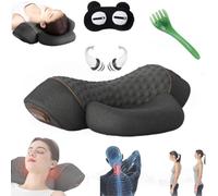Artuvate Fisiorest 3 in 1 Neck Massager Pillow, Core Hero 3-in-1 Neck Massage Pillow, Deep Massage and Relaxation, with Heat, with Traction for Sleep Aid, Relieve Muscle Tension