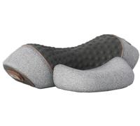 Artuvate FisioRest The 3-in-1 Neck Massager Heating Vibrating Traction Deep Massage and Relaxation Pillow, Relief Massager for Neck (Light Grey)