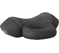 Artuvate FisioRest The 3-in-1 Neck Massager Heating Vibrating Traction Deep Massage and Relaxation Pillow, Relief Massager for Neck (Dark Grey)