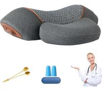 Artuvate FisioRest, The 3-in-1 Neck Massager, Instant Neck Pain Relief, Corrects Neck Posture, Fix Forward Head Posture, Restore Your Neck’S Natural Curvature(Gray)