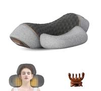 Artuvate Neck Massager, Reduce Neck Pain & Discomfort, Fisiorest The 3-in-1 Neck Massager with Soothing Heat & Massage for Deeper Sleep, Your Own in-Home Physical Therapist (1pc * Gray)