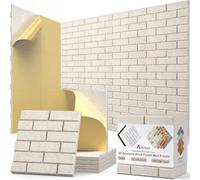 ArtVivid 12Pack Acoustic Panels, Brick Pattern Sound Proof Panels for Walls