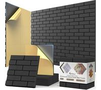 ArtVivid 12Pack Acoustic Panels, Brick Pattern Sound Proof Panels for Walls